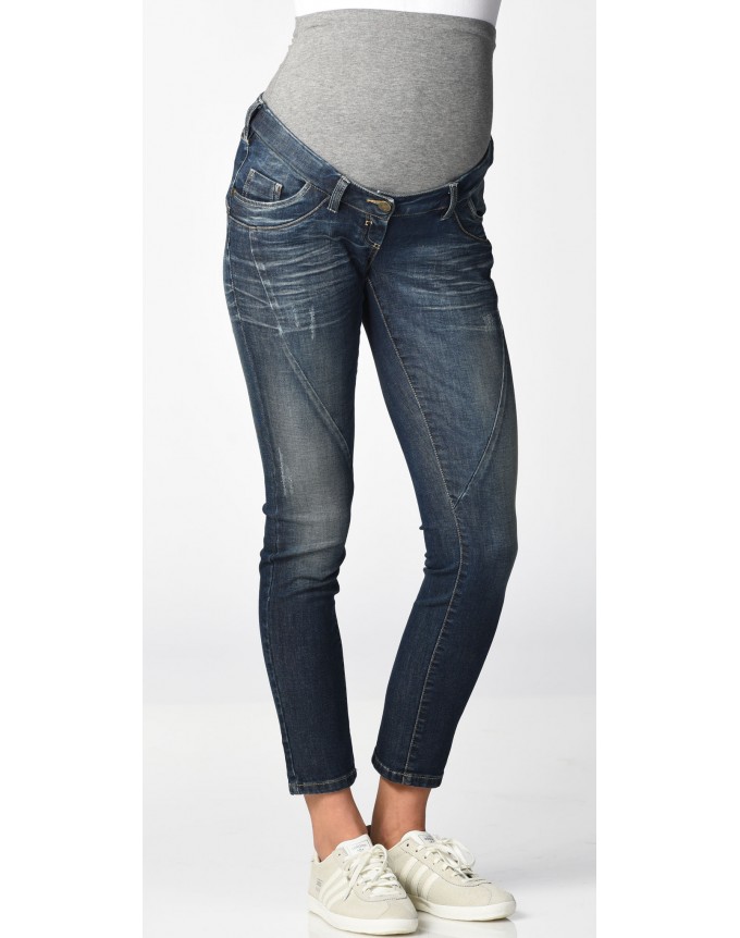 Christoff Designer Jeans Straight ❤️ 32L & 36L Damen Jeanshose Umstandsmode 673/89 ❤️