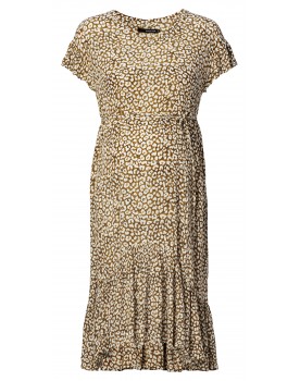 Kleid Leopard - schwingendes Kleid