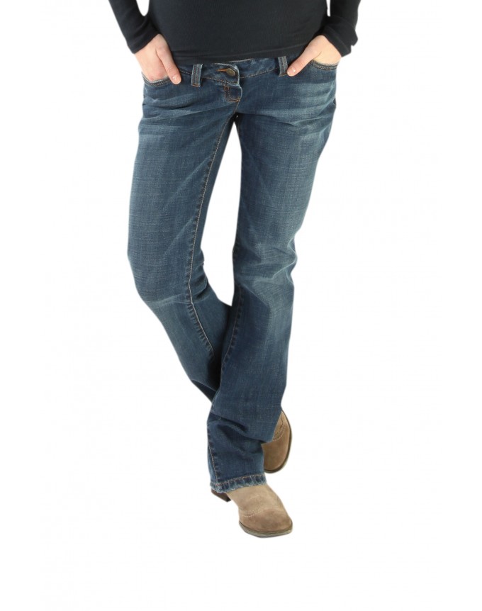 Christoff Jeans Bootcut-Jeans sitzt perfekt: NEU bis Gr. 54 NEU